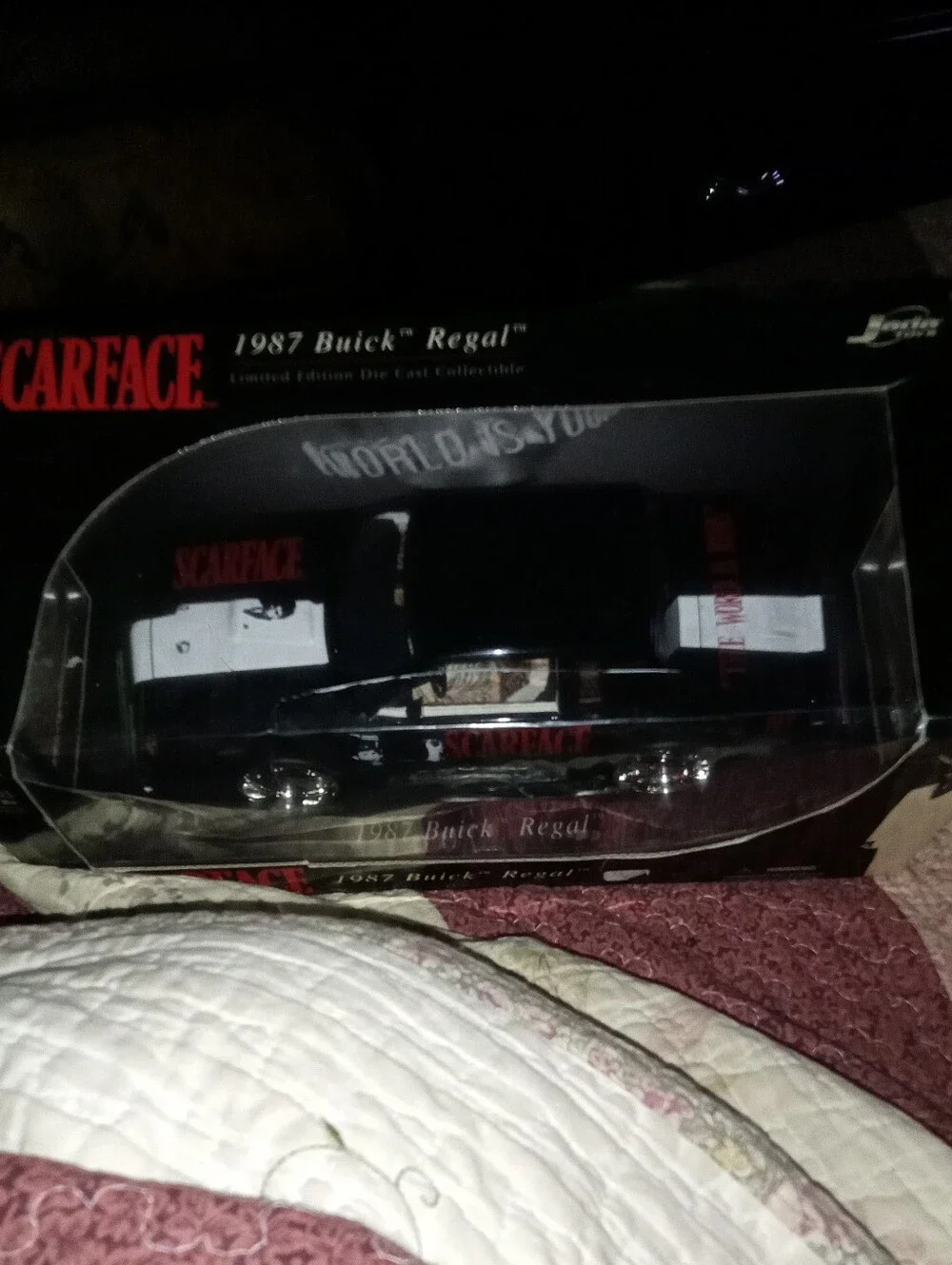 Scarface 1987 Buick Regal Die-Cast Collectible - Black